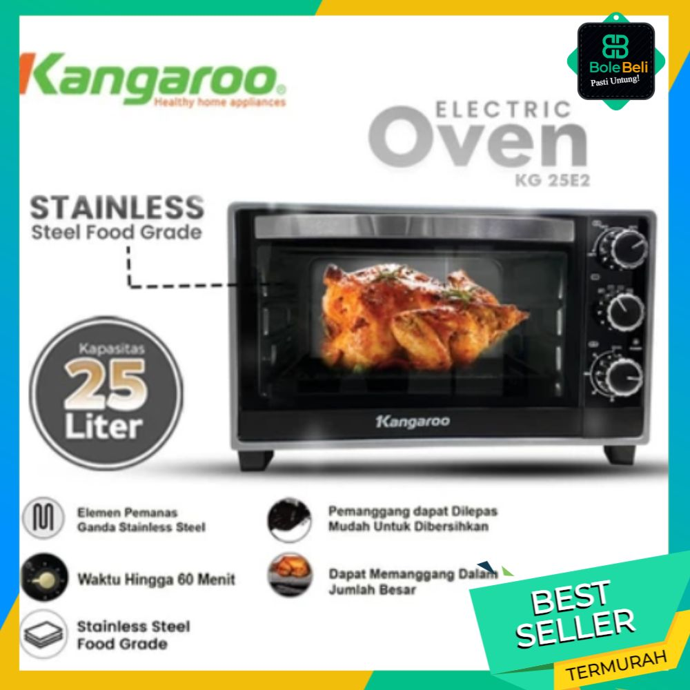 Oven Listrik Kangaroo 25 Liter KG